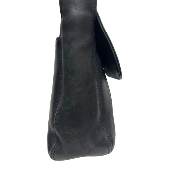 Coach Vintage Black Leather Lexington Flap Crossbody 4185 - Picture 6 of 11